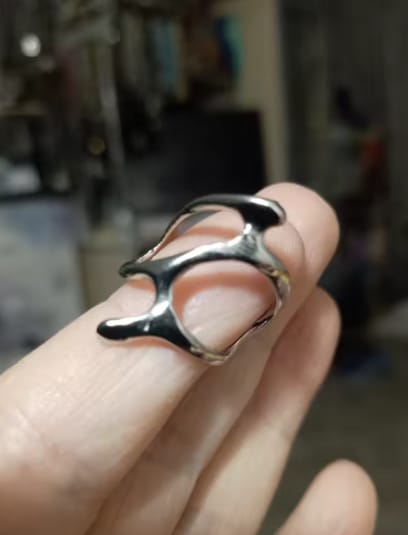 Customer photo review of Bague liquide
