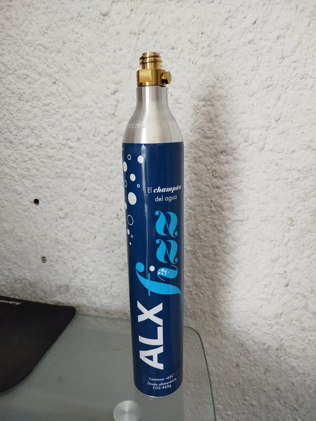 Customer photo review of Intercambio De Cilindro De CO₂