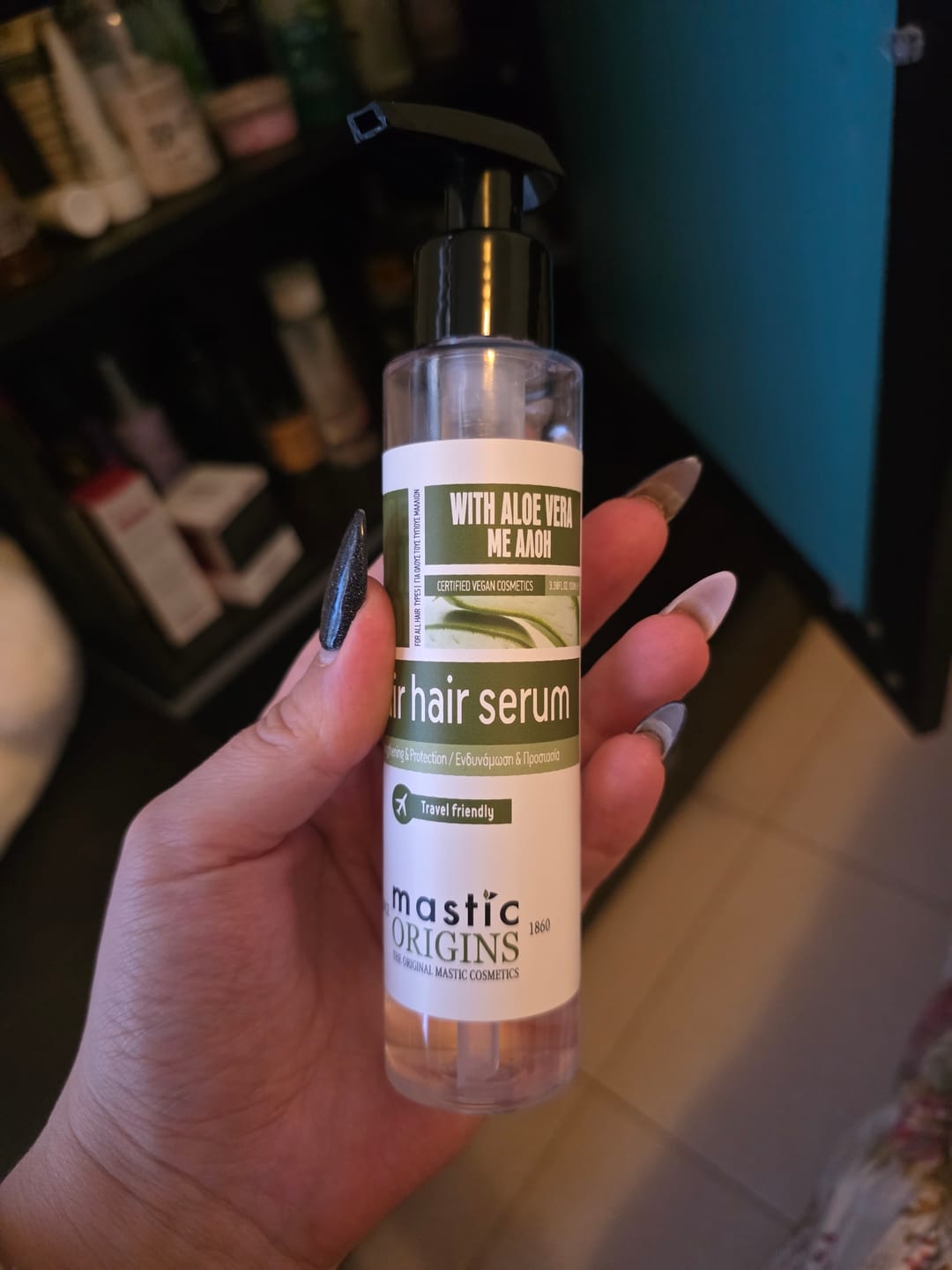 Customer photo review of Repair Hair Serum
