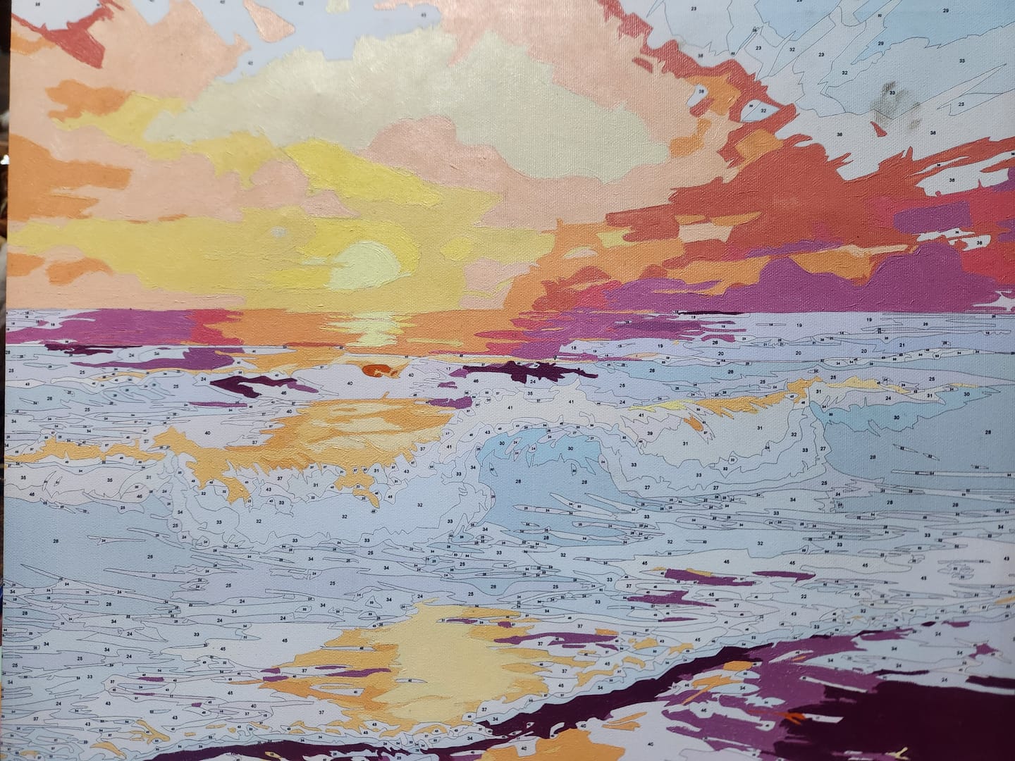 Customer photo review of Sunset Surf