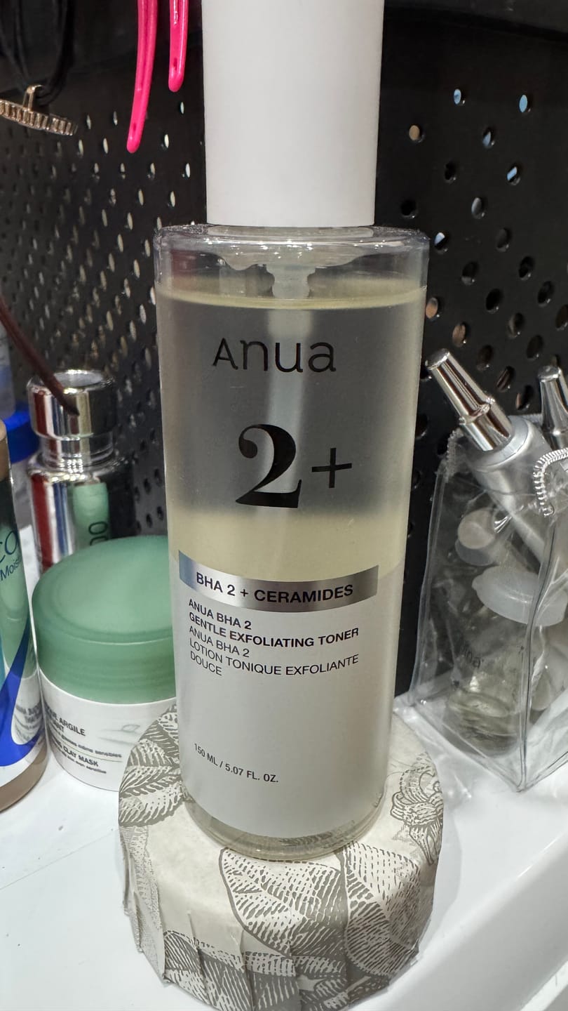 Customer photo review of Maigs toniks ādai ar pīlinga efektu un salicilskābi Anua BHA 2% Gentle Exfoliating Toner