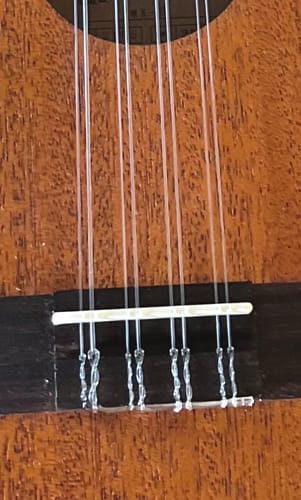 Customer photo review of C8 Worth Clear 8 String Tenor Ukulele Strings Fluorocarbon 2 Restrings per Pack