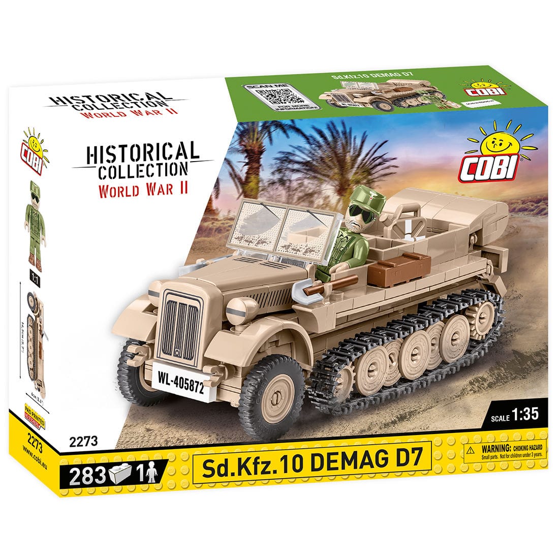 Customer photo review of COBI Sd.Kfz. 10 Demag D7: Set #2273