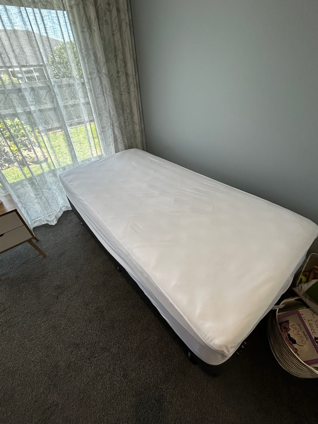 Customer photo review of Muscle Mat Luxury Mattress Topper