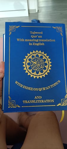 Customer photo review of Quran - Roman Transliteration + English Translation
