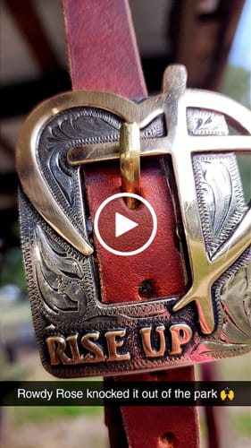 Customer video review of Custom Cart Buckle Design