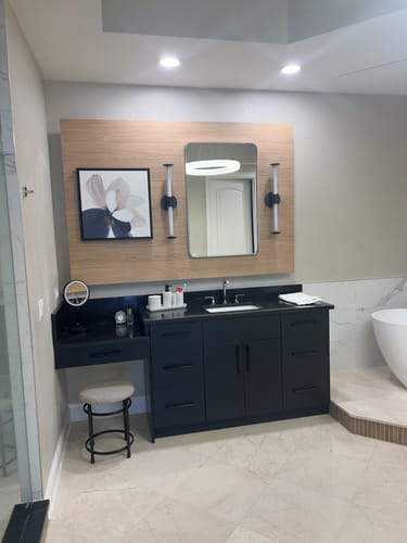 Customer photo review of Whispering Petals Canvas Art