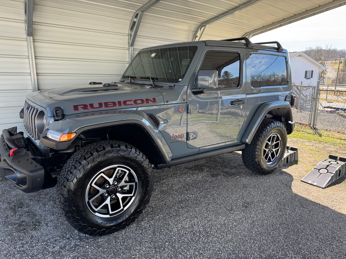 Customer photo review of Mirror Cover Color Matched For Wrangler JL Gladiator JT *20%OFF Launch Special