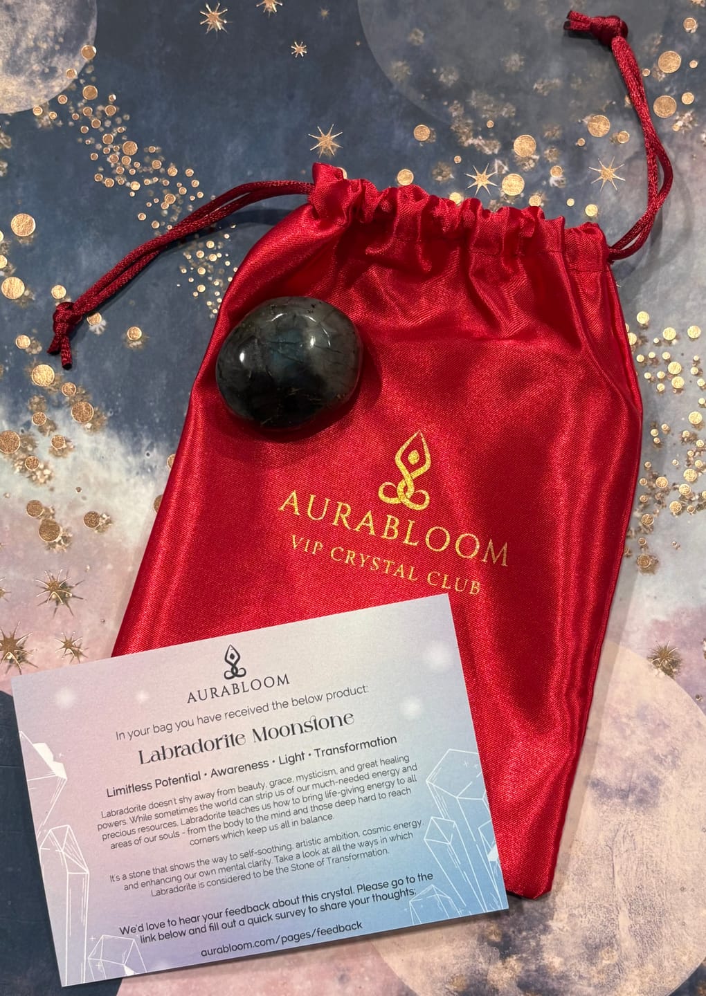 Customer photo review of Crystal Meditation Masterclass Offer