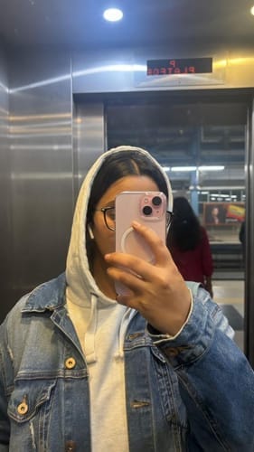 Customer photo review of Anti-Yellow Clear Case Oppo F Series