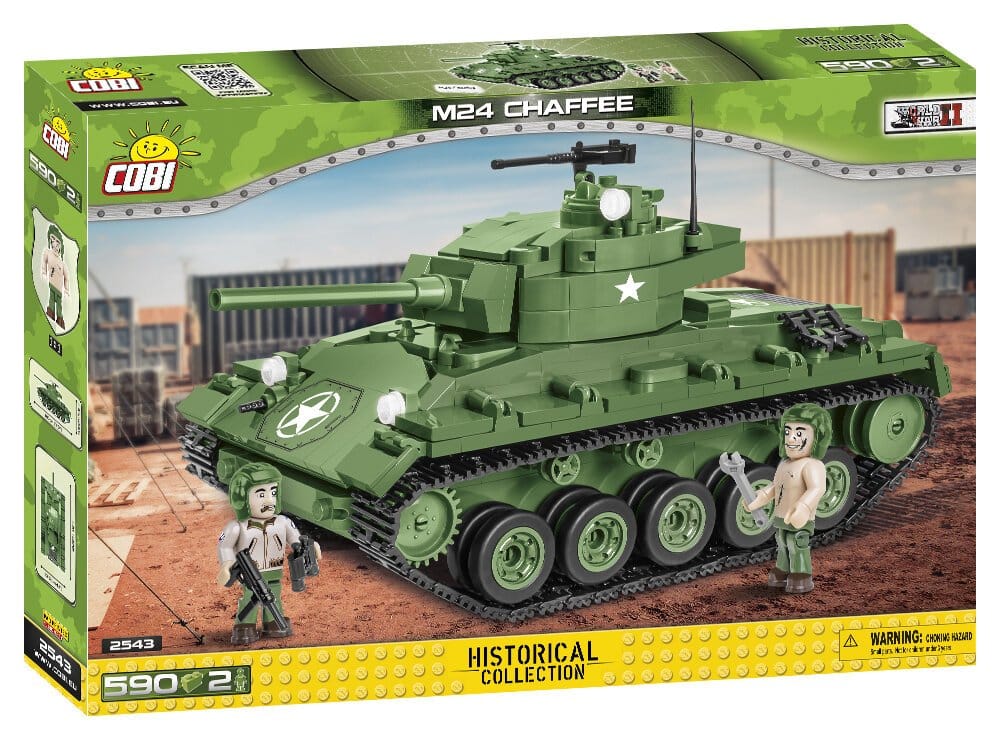 Customer photo review of COBI M24 Chaffee Tank: Set #2543