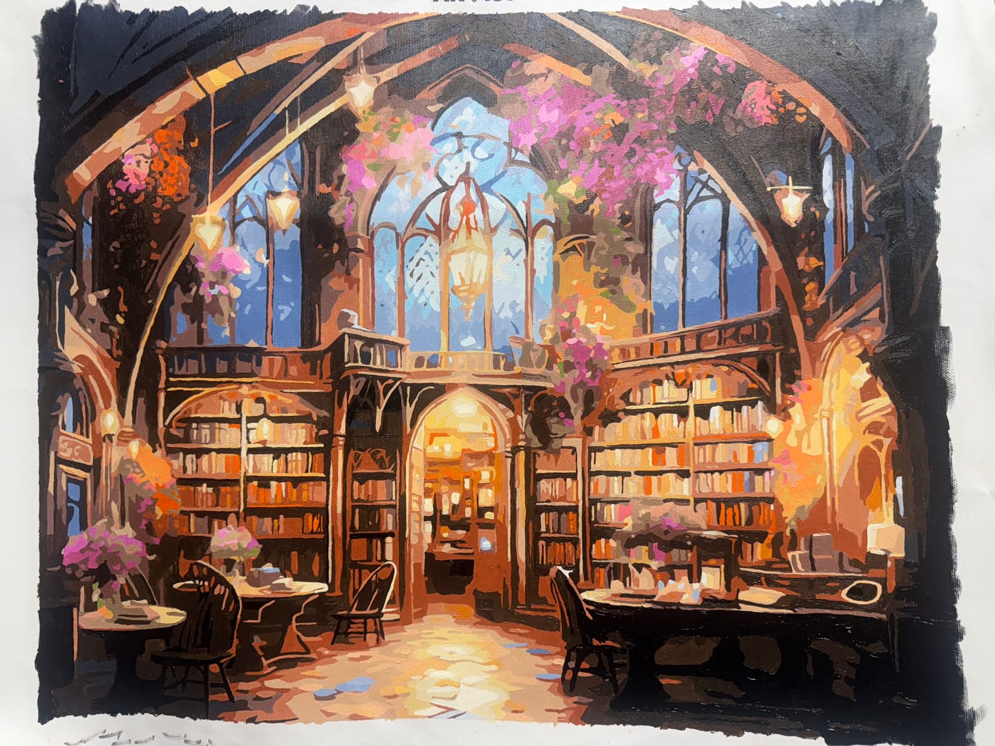 Customer photo review of Librarian Peace