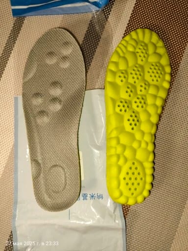 Customer photo review of FootFix™ - Massage Schuhsohlen für Kinder