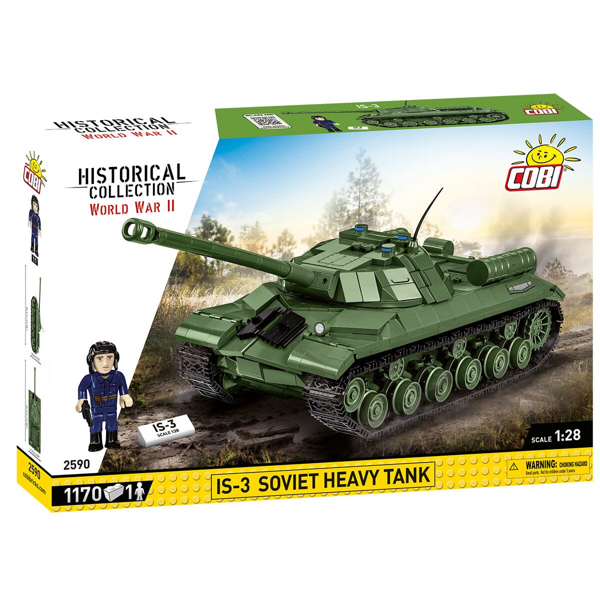 Customer photo review of COBI IS-3 Soviet Heavy Tank: Set #2590