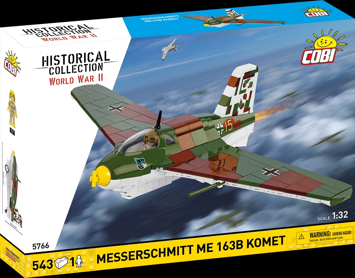 Customer photo review of COBI Messerschmitt Me 163B Komet Jet Fighter: Set #5766