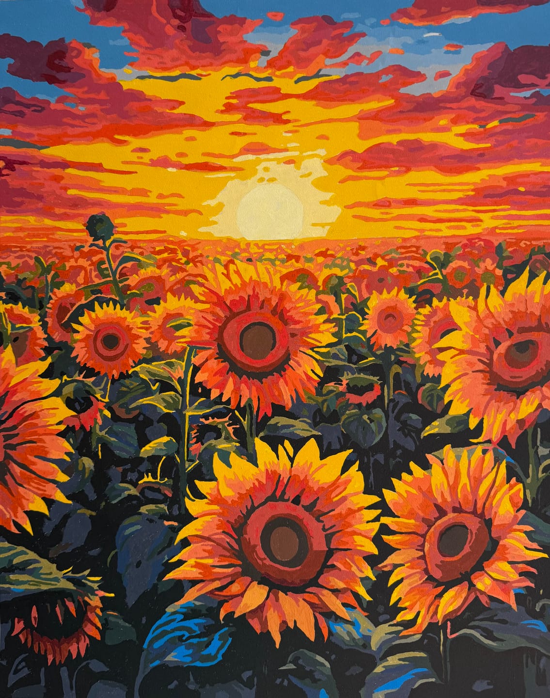 Customer photo review of Sunflower Dusk