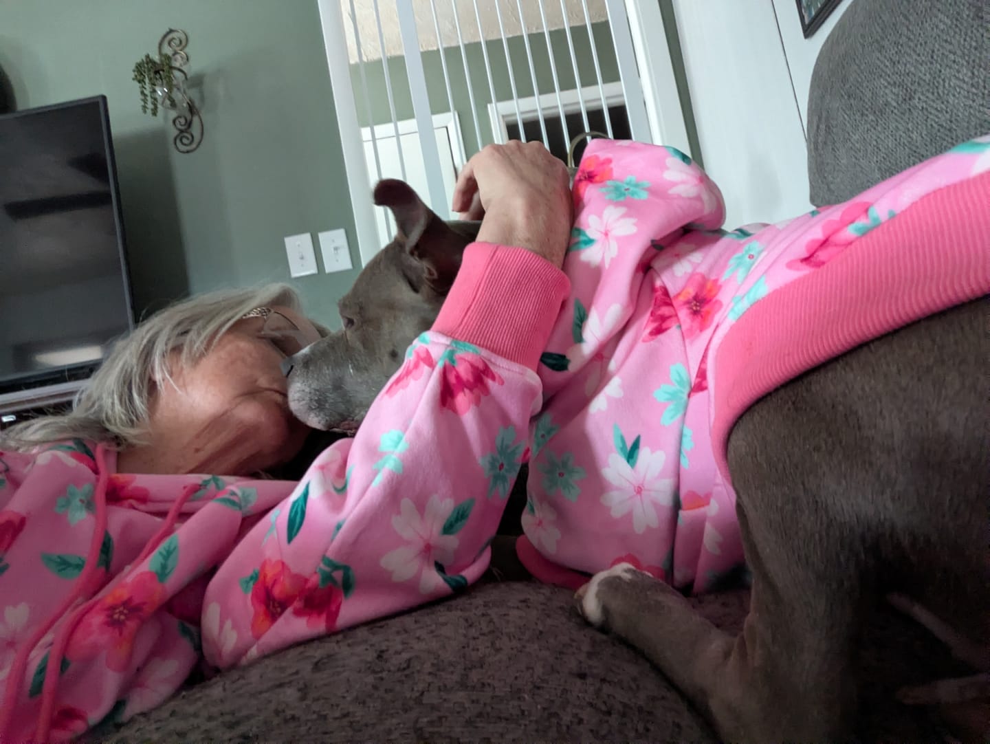 Customer photo review of Human Hoodie Prints