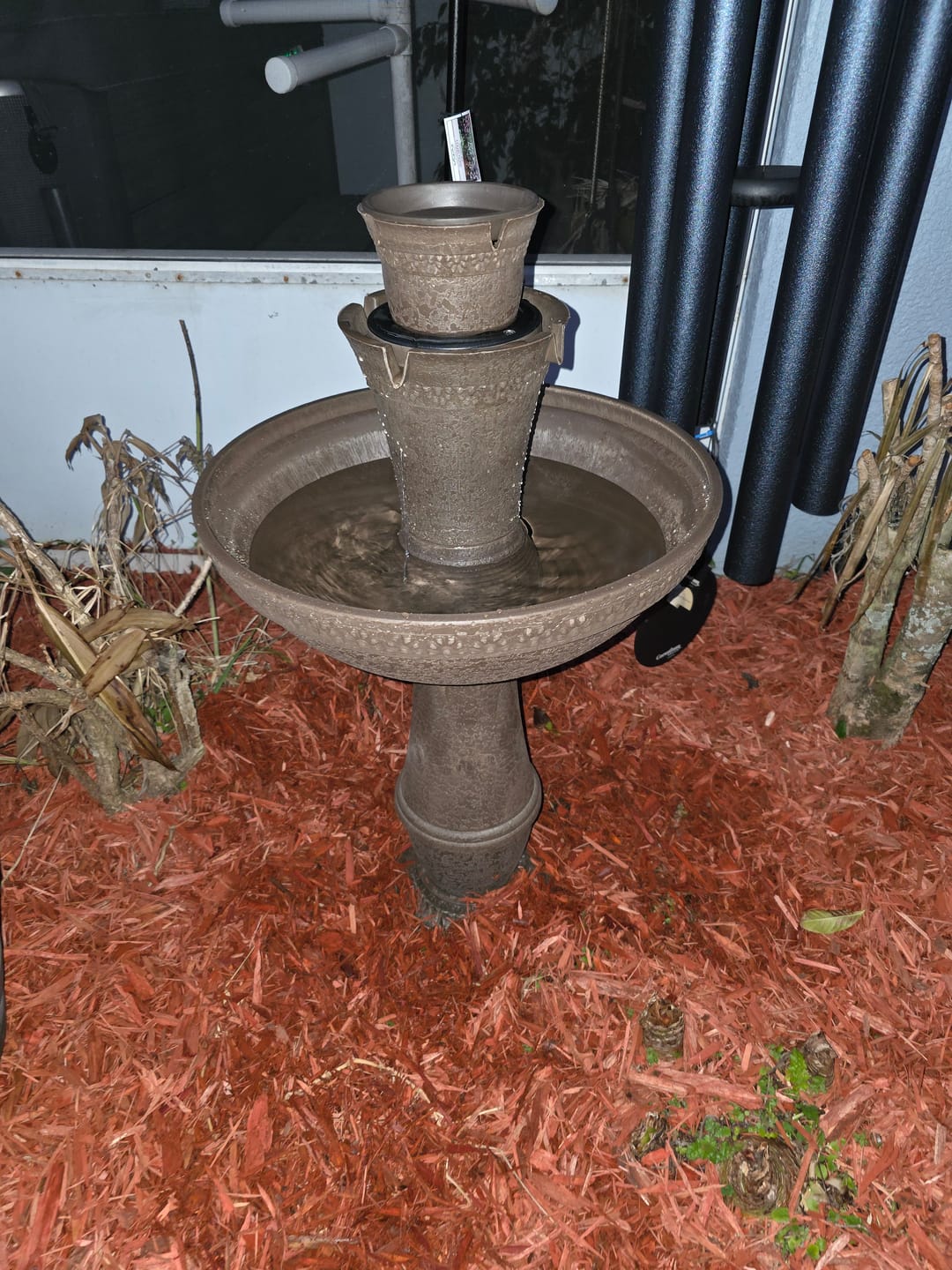 Customer photo review of Adria Cordless 8-in-1 Modular Fountain with Timer