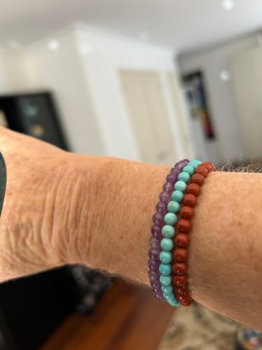 Customer photo review of Turquoise Bracelet Mini