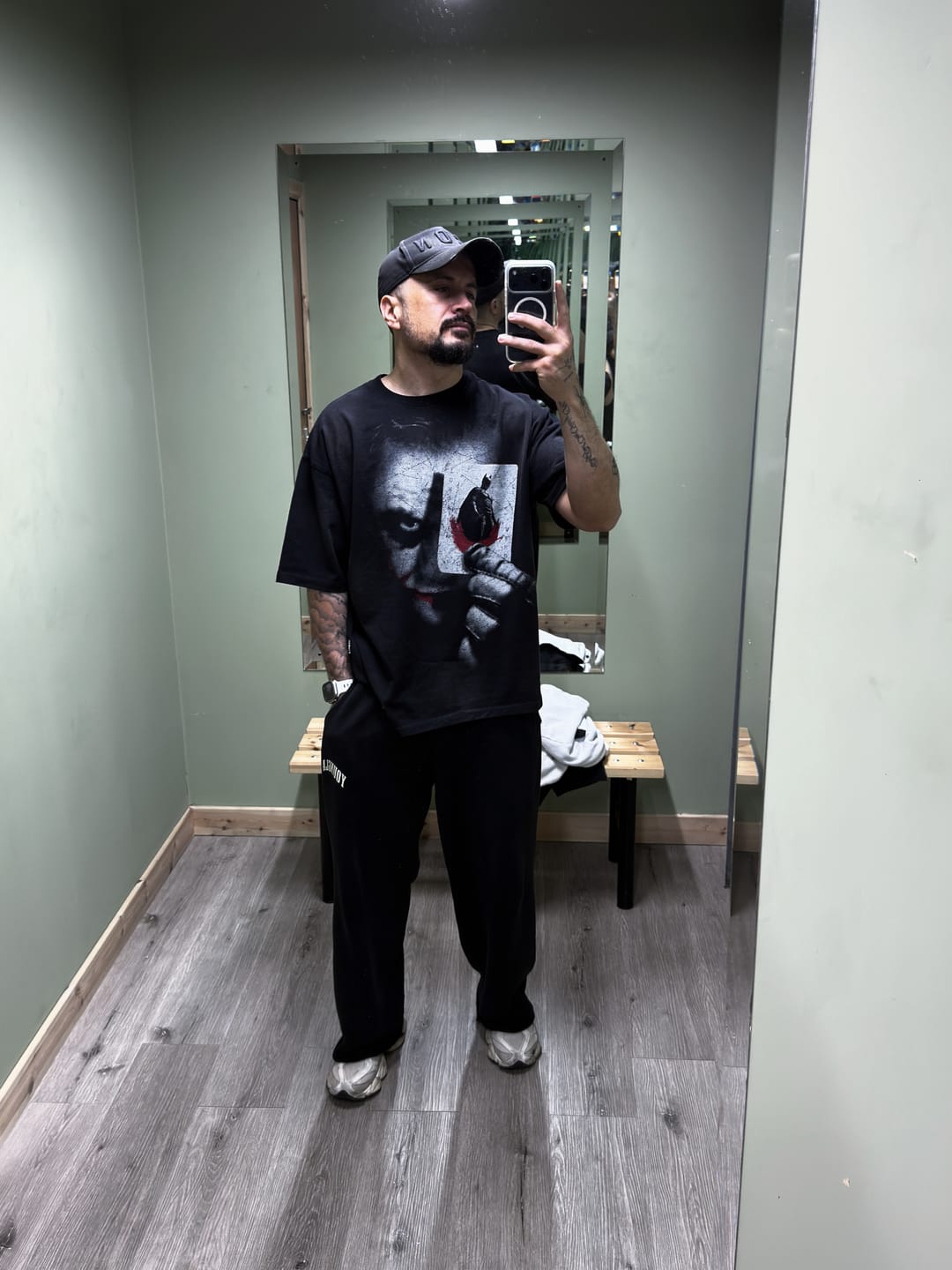 Customer photo review of 4254 - Batman Shadow Tees