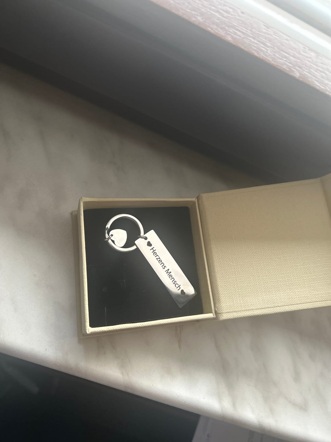 Customer photo review of Rückseitengravur