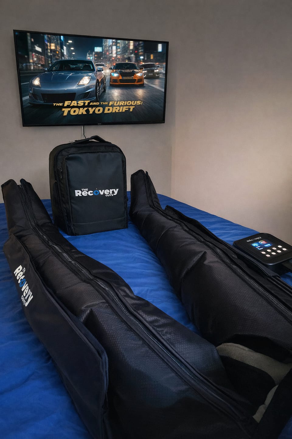 Customer photo review of 4 Chamber Compression Boots 3.0