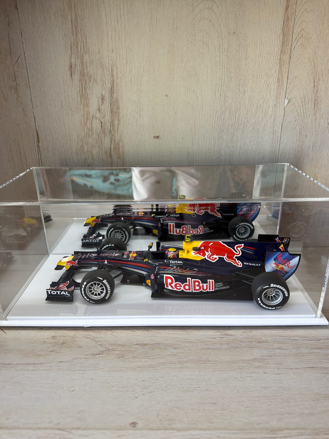 Customer photo review of Clear Acrylic Versatile Display Case 12.75 x 5.5 x 5 (A116/V63)