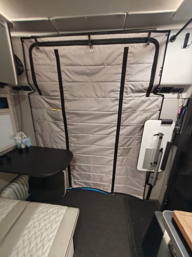 Customer photo review of Transit Ekko Cab Partition