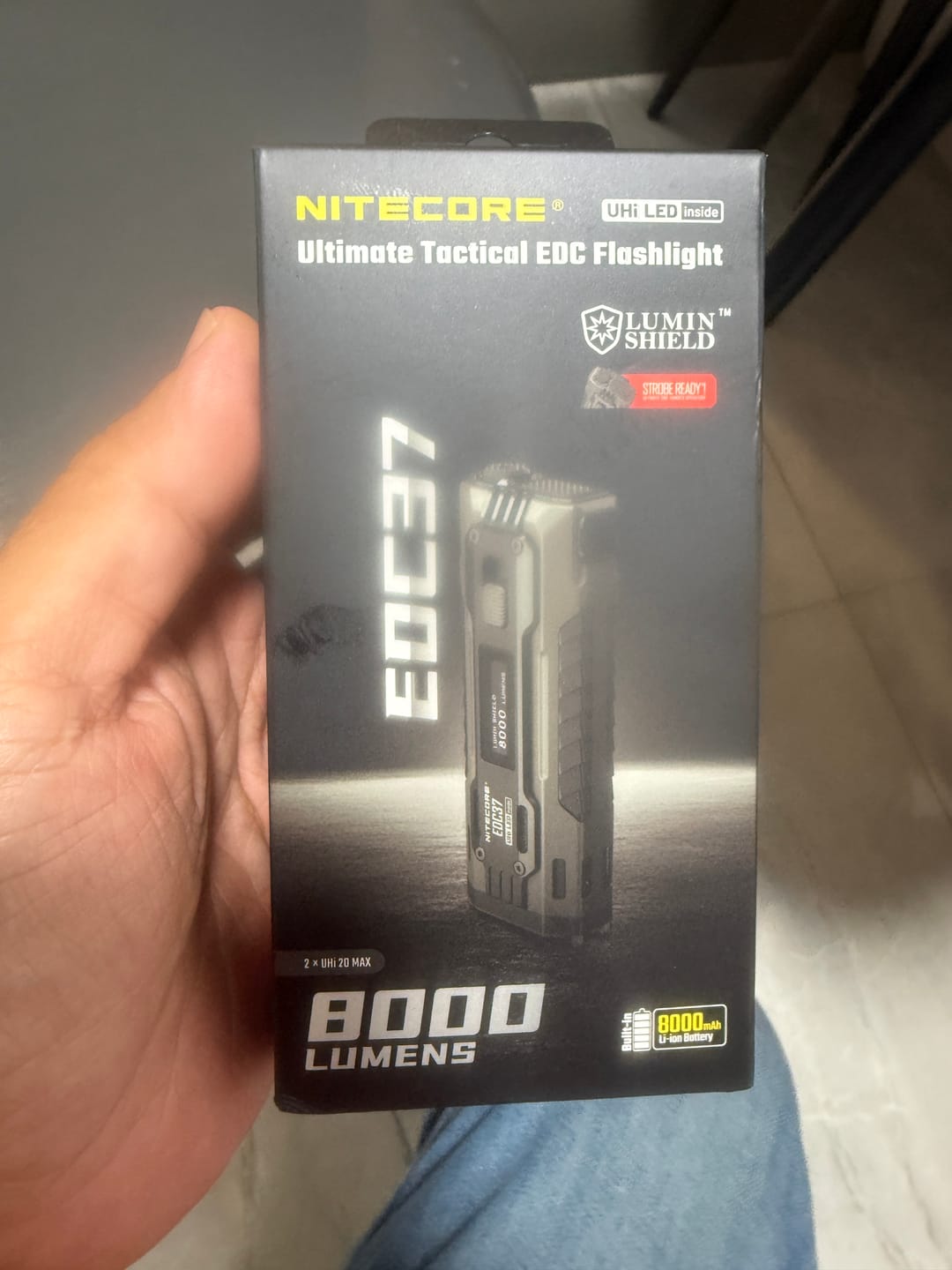 Customer photo review of EDC37 - 8000 lumens