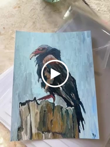 Customer video review of 9x12 Giclee Fine Art Prints