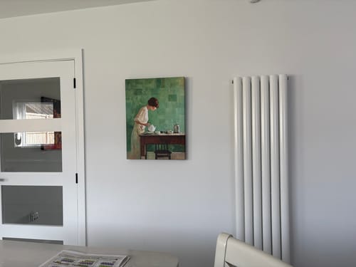 Customer photo review of Morning Tea Print