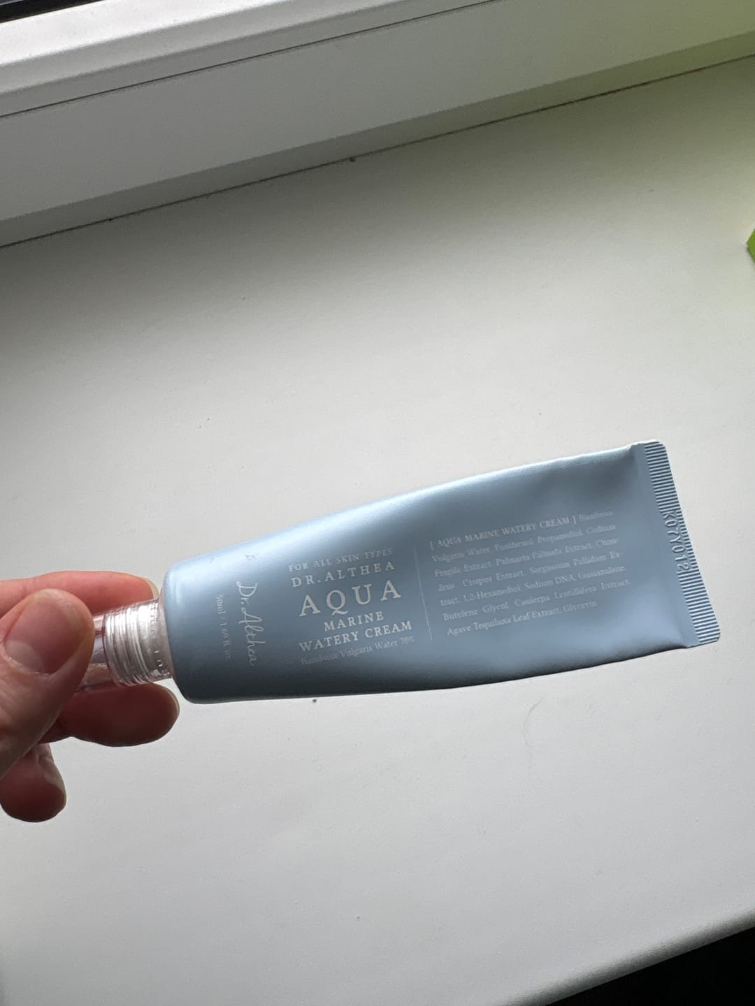 Customer photo review of Viegls mitrinošais krēms Dr. Althea Aqua Marine Watery Cream