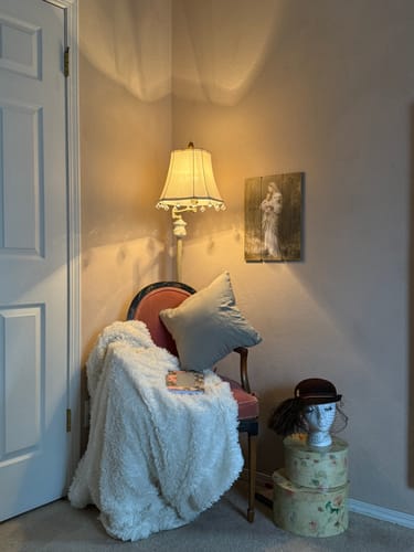 Customer photo review of Wood Pallet Sign - Bouguereau: L'Innocence