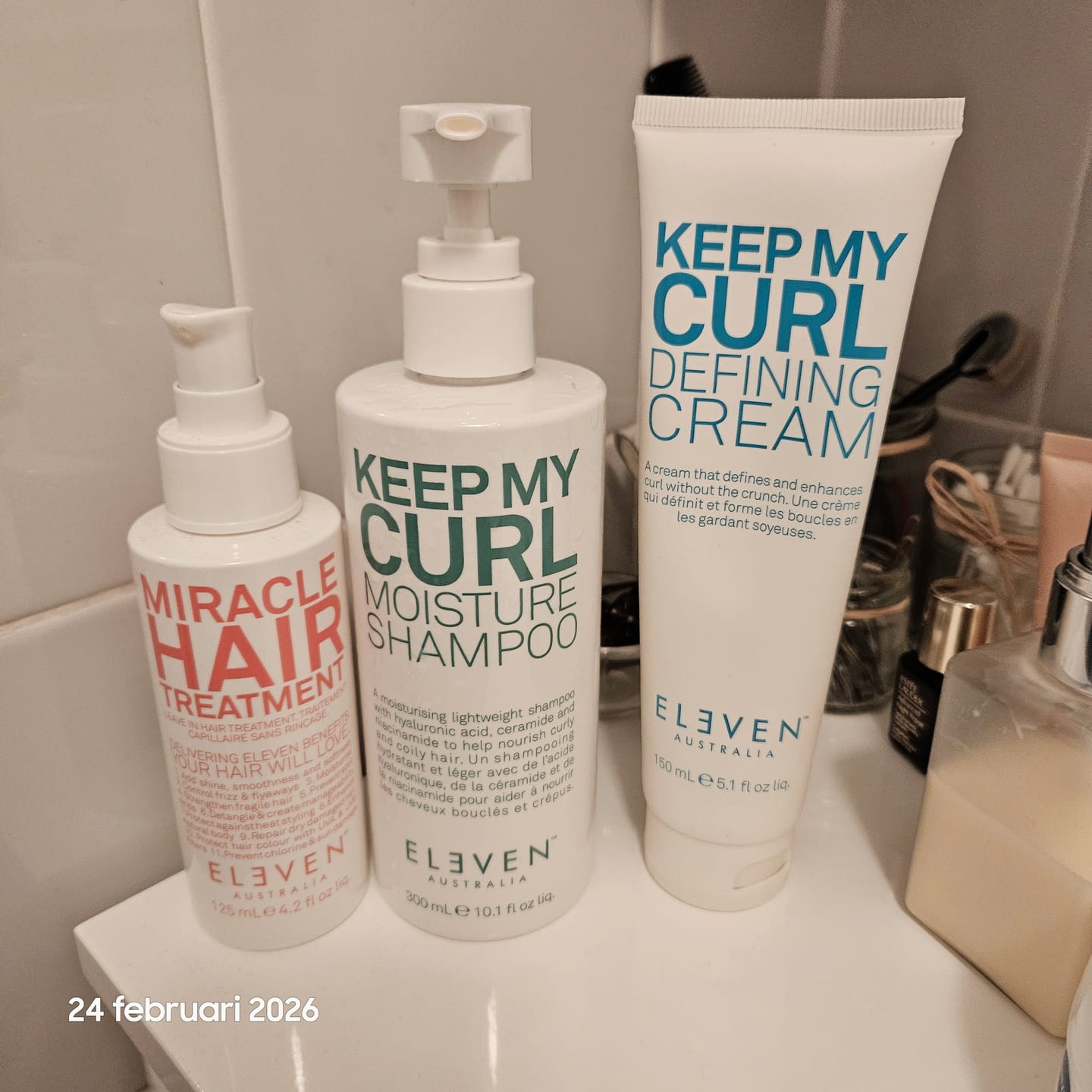 Customer photo review of Miracle Hair Treatment