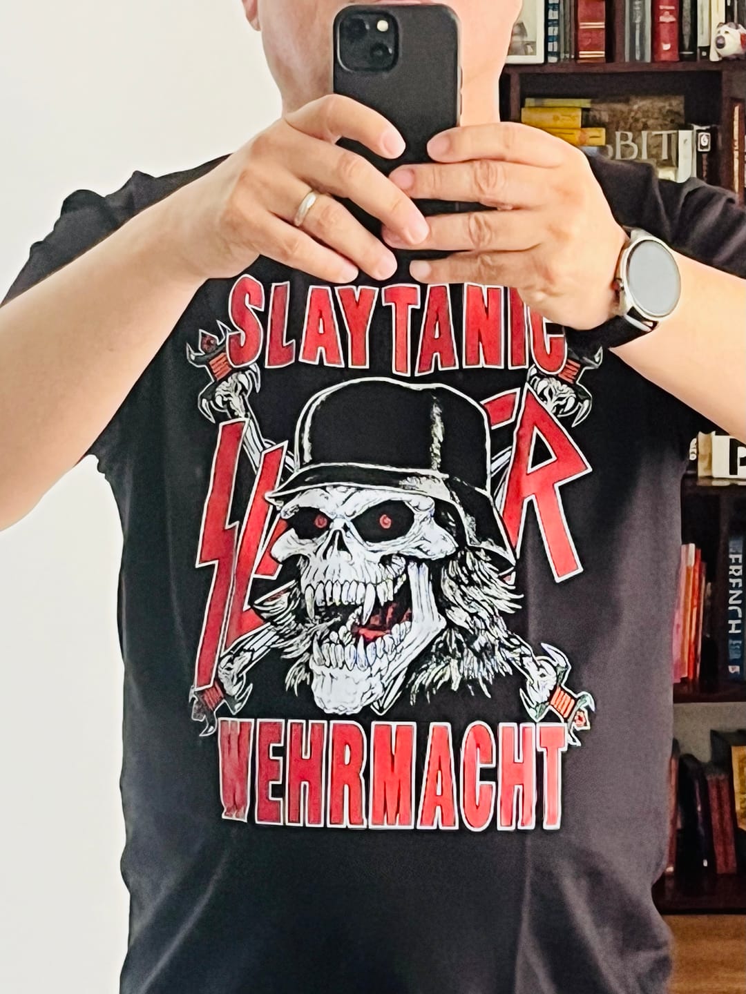 Customer photo review of Camiseta Algodon Slaytanic Wehrmacht