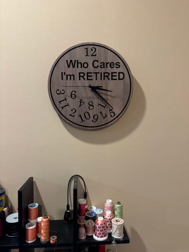 Customer photo review of Jan 2026 - Wall Clock Set
