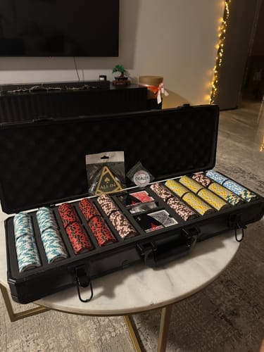 Customer photo review of Poker Set Monte Carlo Tournament 500