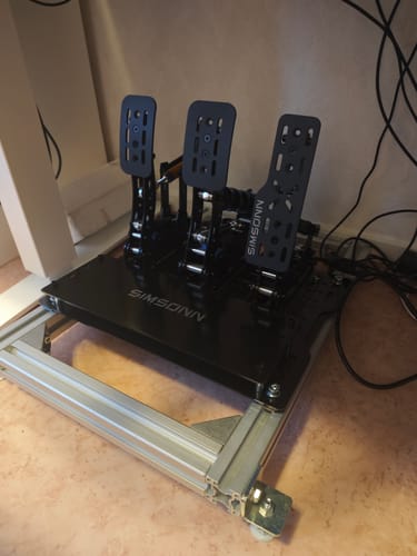 Customer photo review of Simsonn Plus X Racing Simulator Pedal with Baseplate