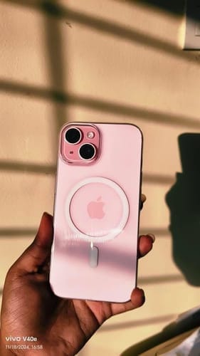 Customer photo review of Anti-Yellow Clear Case Oppo F Series