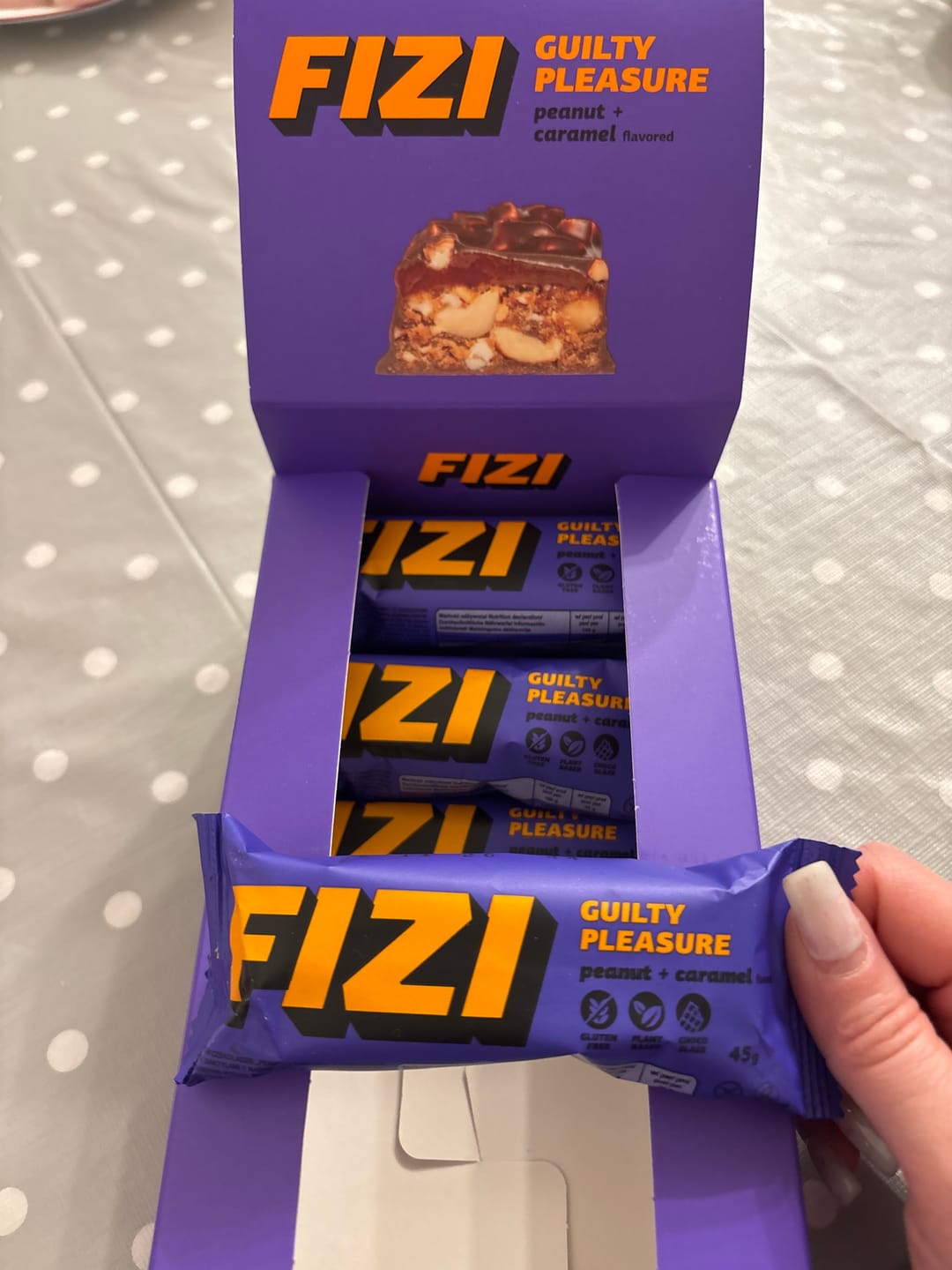Customer photo review of Peanut + Caramel x10 шт.