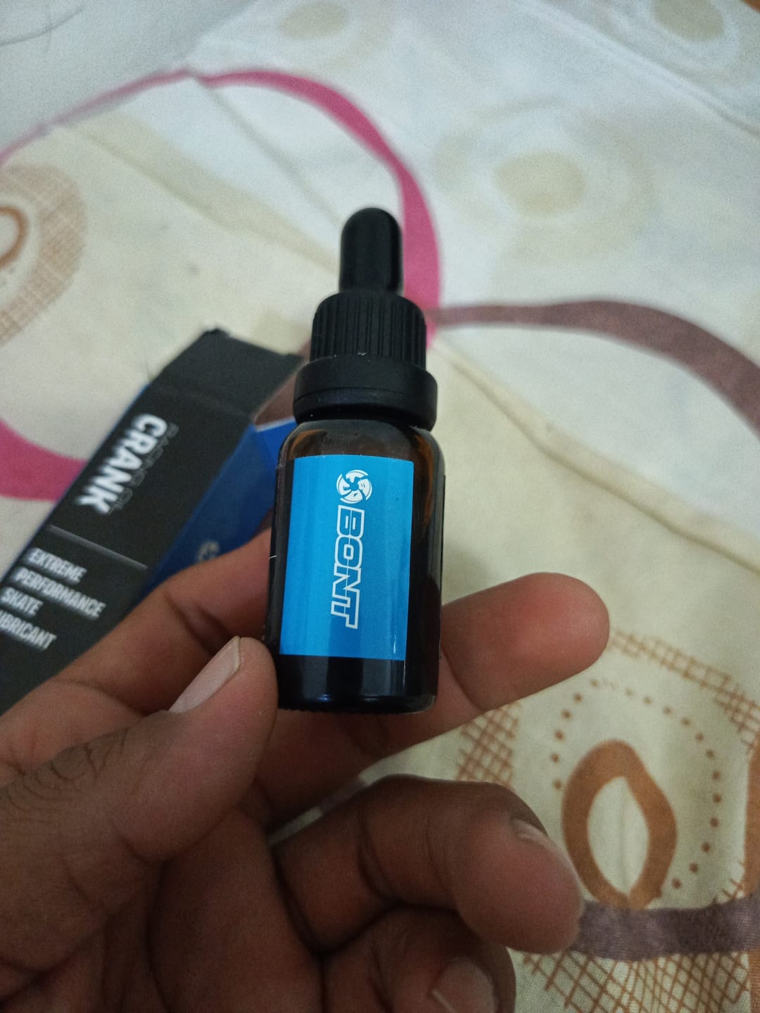 Customer photo review of Bont Crank Inline Racing Oil