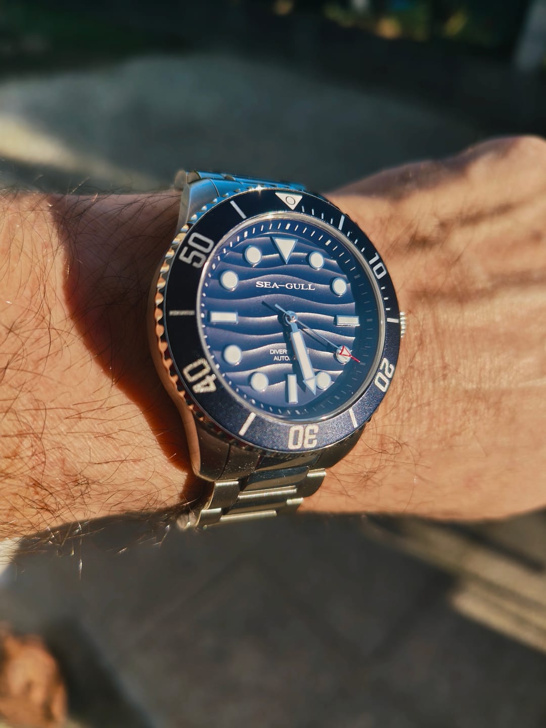 Customer photo review of Ocean Series | 200m Waterproof | Luminous | Dive | 41mm