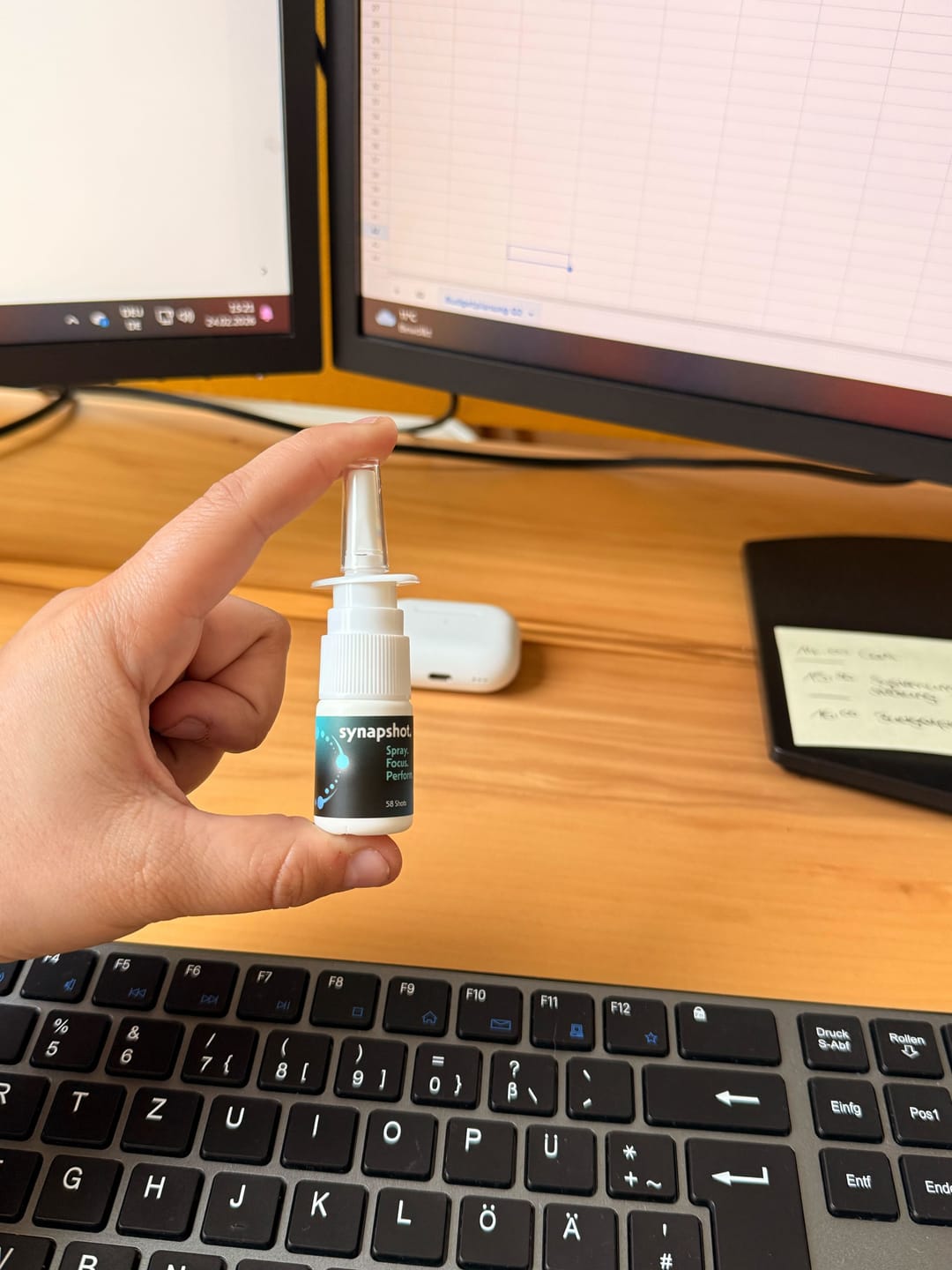 Customer photo review of Synapshot Monatsvorrat