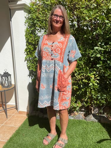 Customer photo review of Solara Dress L/XL (17485)