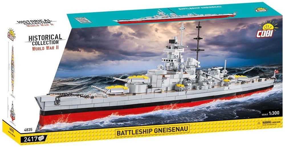 Customer photo review of COBI Battleship Gneisenau: Set #4835
