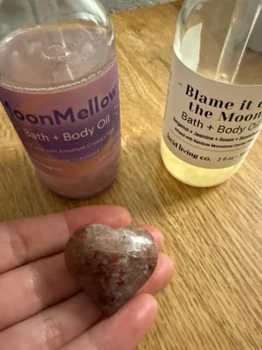 Customer photo review of FREE GIFT: Mini Crystal Heart 🎁