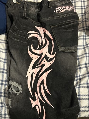 Customer photo review of 'TRIBAL' JORTS