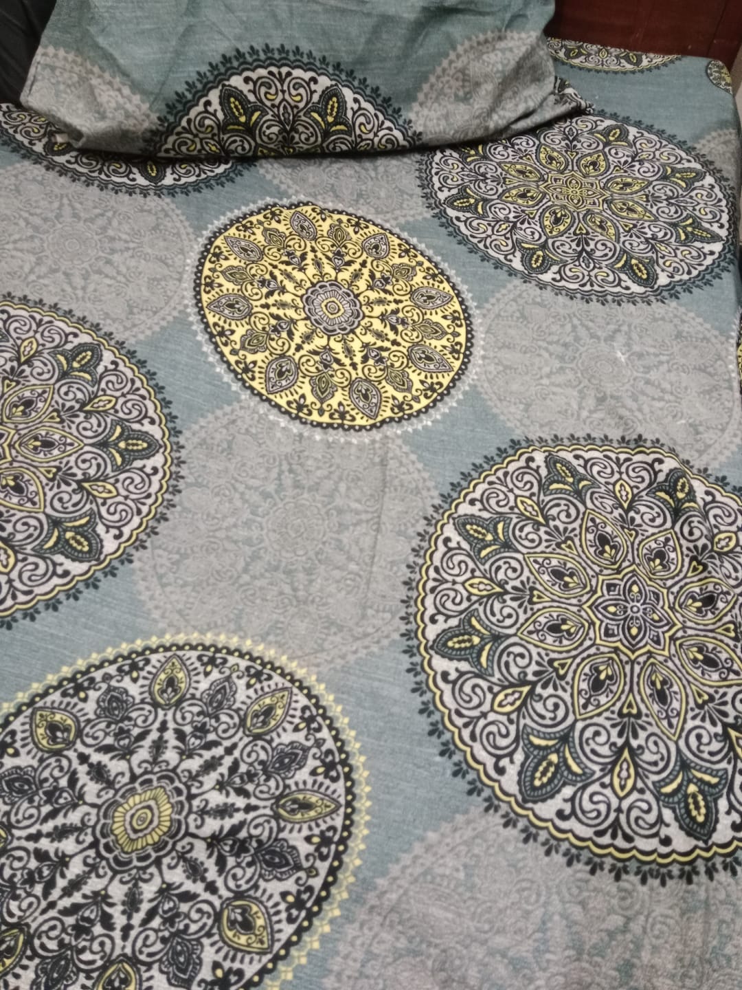 Customer photo review of GORGE single bedsheet set