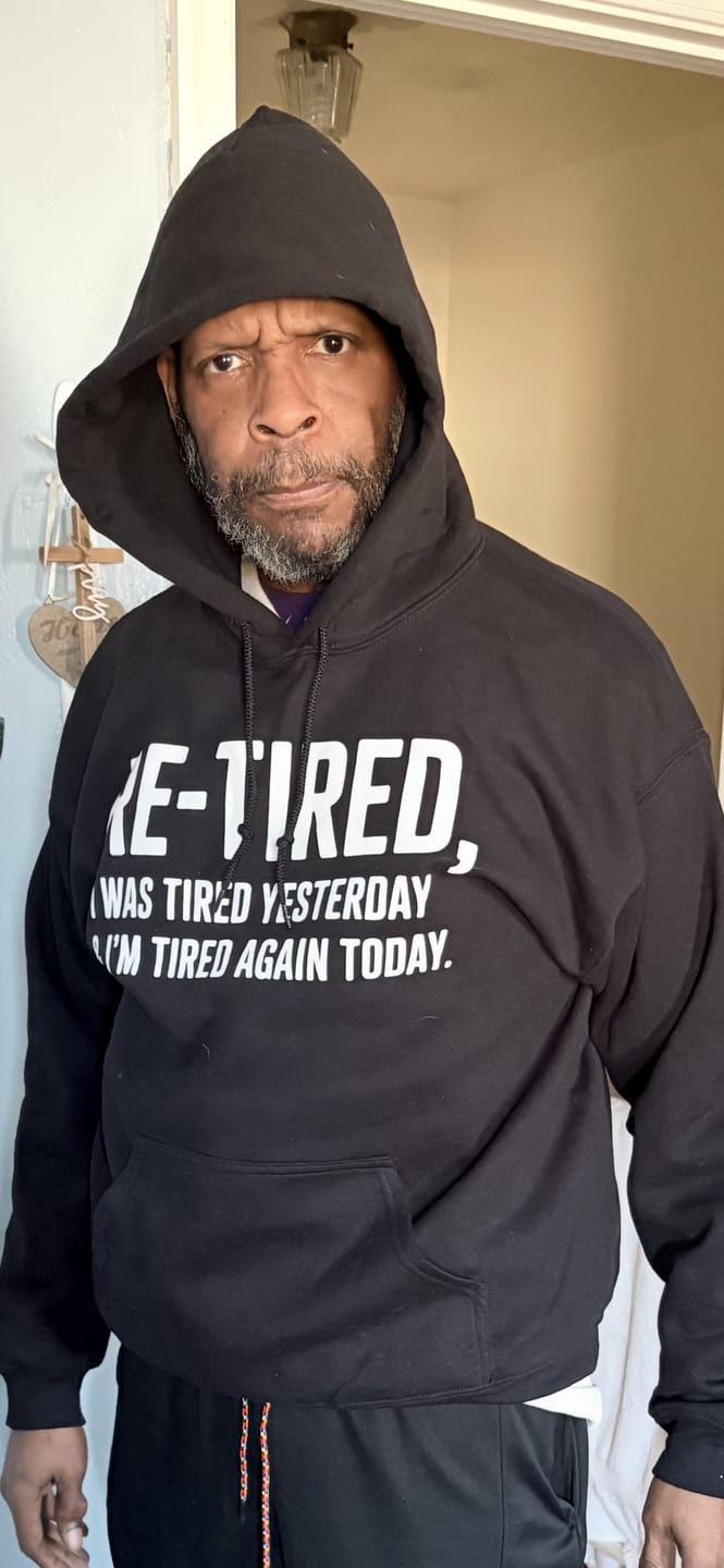 Customer photo review of Re-Tired Hoodie