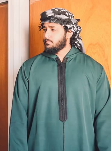 Customer photo review of Black Keffiyeh